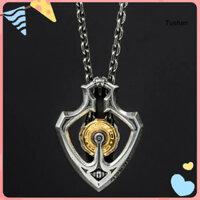 [Ts] Vòng cổ mặt dây chuyền bánh răng xoay cơ khí Retro Punk Gear Vòng cổ dành cho nam và nữ Trang sức hợp kim để mặc và tặng hàng ngày