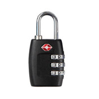 TSA335 Customs Password Lock Lightweight Eco-Friendly Durable Luggage Zipper Lock for International Travel Secure Safety