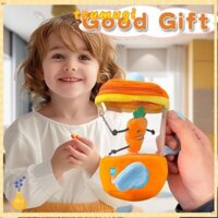 Tsmugi Cà Rốt / Hoa Máy Xay Sinh Tố Đồ Chơi, Dây Rút Xoay Ngộ nghĩnh Cà Rốt Máy Trái Cây Đồ Chơi Sang Trọng, Túi Mặt Dây Cà Rốt Máy Trái Cây Đồ Chơi