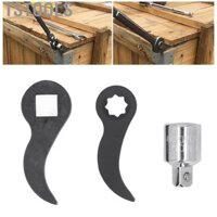 TSTOOLS 2 Chiếc Bật Nắp Thanh Adapter Đầu 3/8 Ngôi Sao Và 1/2 Vuông Nửa Trục Dụng Cụ Tháo Xà Beng Kèm Cho Prying Nâng