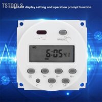 TSTOOLS CN101A DC 12V Mini LCD Kỹ Thuật Số Điều Khiển Máy Vi Tính Công Tắc Hẹn Giờ