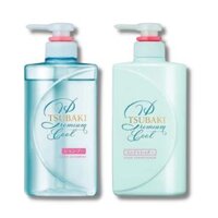 Tsubaki Bộ Gội Xả Sạch Dầu Mát Lạnh (Xanh)