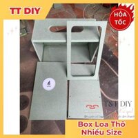 [TT DIY] Vỏ Thô Thùng Loa Diy Các Loại, Dùng Chế Loa Bluetooth, Loa Di Động