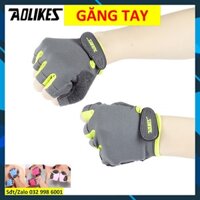 tt Găng tay thể thao Bao tay tập gym Găng tay gym nam nữ cao cấp chính hãng Aolikes có quấn cổ tay 112 113 110 xtt