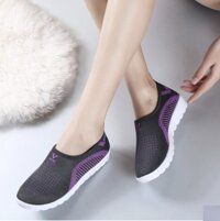 TT058D - Giày lười nữ mới 2018 phong cách Hàn Quốc [bonus]