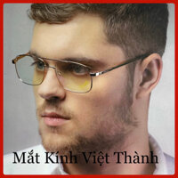TT606 HOẢ TỐC mắt kính gọng dẻo titan cao cấp nhẹ cho kính dẻo người già gọng vuông