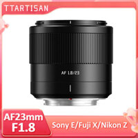 Ttartisan 23mm F1.8 Auto Focus AF APS-C Prime Ống kính Camara khẩu độ lớn cho Fujifilm X XF X-E4 X-S20 XM5 X-H2S XT30 X-T200 X-A7