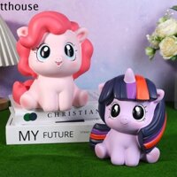 Tthouse Little Pony Hộp Đựng Tiền, Búp Bê Mô Hình Lớn Little Pony Piggy Bank, Hộp Tiền Gửi An Toàn Pinkie Pie Tiết Kiệm Dễ Thương Xe Tăng Little Pony Hình Đồ Chơi Đồ Trang Trí Xe Hơi