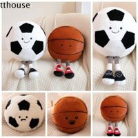 Tthouse Mô Phỏng Bóng Đá Sang Trọng Gối, Bóng Đá Sang Trọng Bóng Rổ Bóng Đá Đồ Chơi Sang Trọng, Bóng Bầu Dục Cricket Mỹ Bóng Đá Ngộ nghĩnh Sống Động Như Thật Gối Bóng Rổ Búp Bê Bạn Bè Quà Tặng Sinh Nhật