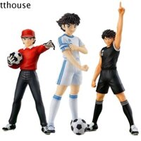Tthouse Thuyền Trưởng Tsubasa Hình, Đồ Chơi Mô Hình Búp Bê PVC Mô Hình Hyuuga Kojirou, Đồ Trang Trí Ô Tô Trang Trí Tượng Ozora Wakabayashi Genzou Hình Người Hâm Mộ Quà Tặng