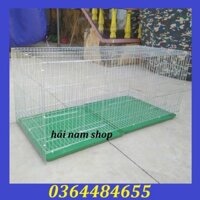 [TTT123] COMBO 10 CHUỒNG NUÔI GÀ ĐỂ THỊT-LỒNG GÀ THỊT MẠ KẼM KÍCH THƯỚC 100X50X47