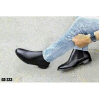 TTY BDFD Giày Nam - Giày Cao Cổ Da Bò Bảo Hành 12-Chelsea Boots 41 TTY