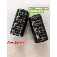 Tụ 10000uf/125V chính hãng Daewoo