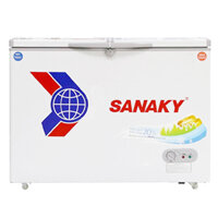 Tủ 2 ngăn đông mát SANAKY 250 lít trữ kem VH2599W1