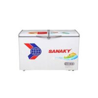 Tủ 2 ngăn đông mát SANAKY 250 lít trữ kem VH2599W1