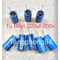 Tụ 220uf-200v - giá 10 con 150k