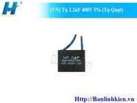 Tụ 2.2uF 400V 5% (Tụ Quạt)                                               Yêu thích