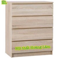 Tủ 4 ngăn kéo gỗ công nghiệp