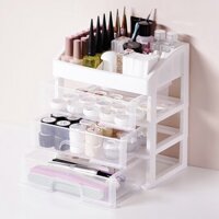 Tủ 4 tầng 3 ngăn kéo đựng mỹ phẩm, đồ dùng học tập đa năng - Việt Nhật Plastic HN Tổng kho Hokori