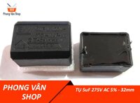 Tụ 5uf 275v AC - chân cắm 32mm