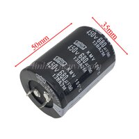 Tụ 680uF 450V tháo máy 50*35mm