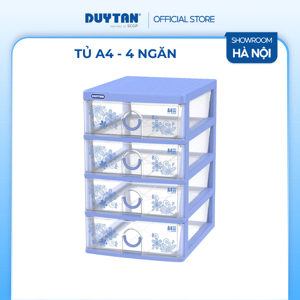 Tủ A4 4 ngăn nắp bằng Duy Tân