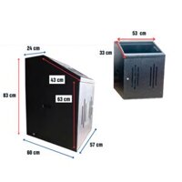 Tủ âm thanh 12U có màn hình cảm ứng