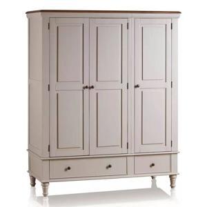 Tủ áo 3 cánh Shay gỗ sồi 1m4