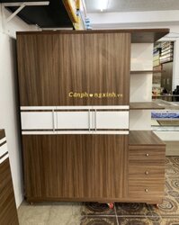 Tủ áo 4 cánh gỗ MDF CPX-T12