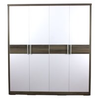 Tủ Áo 4 Cánh Gỗ MDF Phủ Melamine Cao Cấp Viva Gía Rẻ - 160x200cm