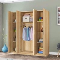 Tủ áo 4 cánh gỗ MDF TA287