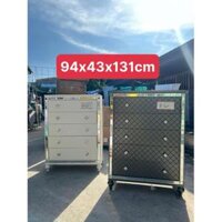 TỦ ÁO 5 NGĂN XK ỐP KÍNH VIỀN KHUNG