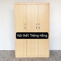 Tủ áo gỗ công nghiệp 3 cánh