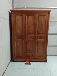 tủ áo gỗ xoan đào 3 cánh