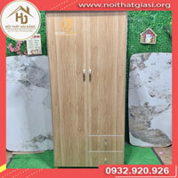 Tủ áo nhựa 2 cánh, tủ quần áo nhựa 2 cửa tồn kho mới 99%, tủ quần áo phòng trọ, tủ áo khách sạn bằng nhựa