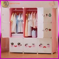 TỦ áo quần NHỰA LẮP GHÉP ĐA NĂNG 9 Ô SÂU 37cm dành cho con nhỏ (đa dạng mẫu mã, kích thước chọn lựa) (Kiều Hoa Store)