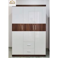 Tủ áo quần,tủ quần áo 1m2 gỗ mdf cao cấp chống ẩm 3 cánh mở giá tại kho