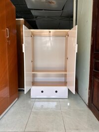 Tủ áo trẻ em BaBYBus Tundo hiện đại  - 85 x 1m4