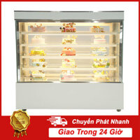 Tủ Bánh Kem 1m8 5 Tầng: Trưng Bày đẹp, Giá Siêu Rẻ
