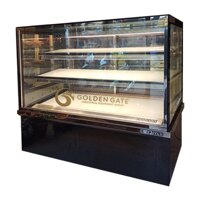 Tủ bánh kem Berjaya 3 tầng kính vuông 2m4 model RCS24SB13 - 2FB