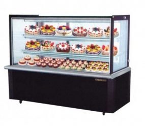 Tủ bánh kem kính vuông Berjaya RCS18SB13-2FB