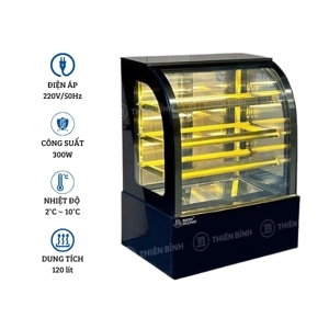 Tủ bánh kem Snow Village 120 lít GB-100-4T