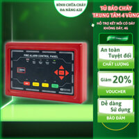 Tủ báo cháy trung tâm hỗ trợ kết nối có dây không dây cảm biến chưa bao gồm Acquy 24V