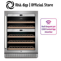 Tủ Bảo Quản Rượu CASO WINECHEF PRO, Tủ Ủ Rượu, Dung Tích 40 Chai, Bảng Điều Khiển Điện Tử, Đức, BH 12 Tháng, nhadep_99