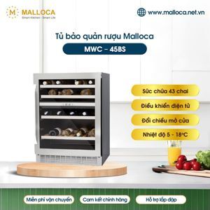 Tủ rượu Malloca MWC-45BS
