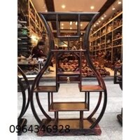 Tủ bày đồ gỗ trắc kích thước cao 108 cm ngang 68 cm sâu 20cm
