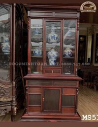 Tủ bày Đồ gỗ Trắc ta Hàng Gỗ Đẹp ( Giao a Thái Bắc Ninh)