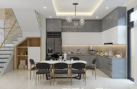 Tủ Bếp Acrylic Đẹp An Cường