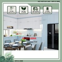 Tủ Bếp Gỗ Acrylic Hiện Đại - Tủ Bếp Acrylic An Cường Giá Rẻ