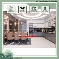 Tủ Bếp Gỗ Acrylic Hiện Đại Đẹp - Mẫu Tủ Bếp Đẹp Hiện Đại
